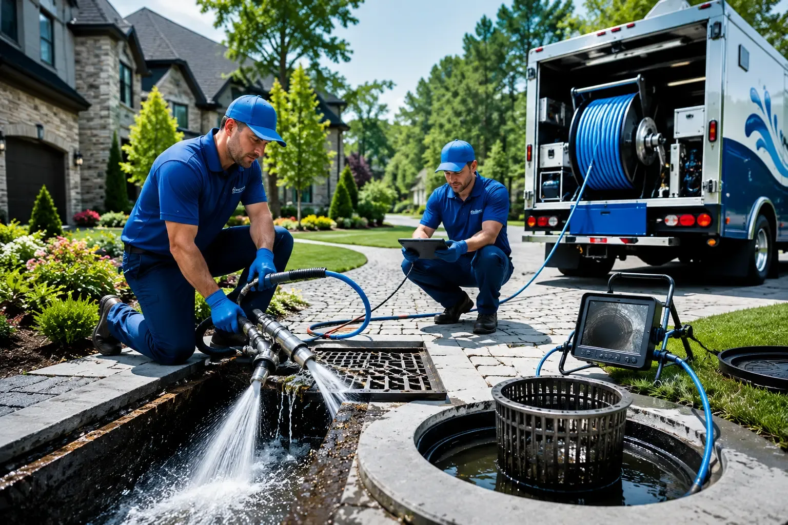 Local outdoor drain cleaning professionals in Cornelia, GA